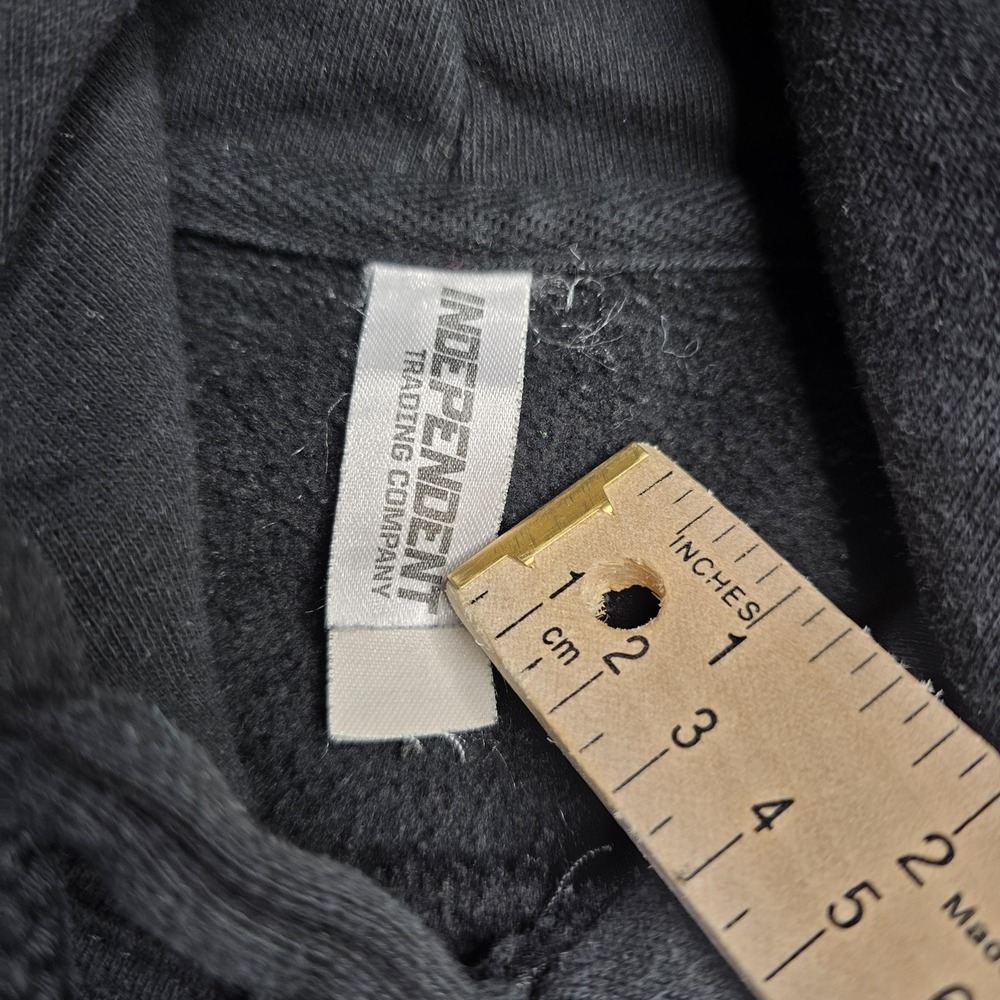 Logic Hoodie‎ Mens Large Black Bobby Tarantino III Pullover Rap Hip Hop Graphic - Picture 6 of 9